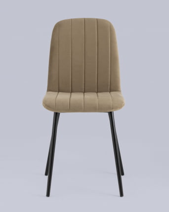 Стул Easy велюр Капучино_3